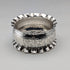 1898 British antique sterling silver napkin ring, 16g, Minshull & Latimer